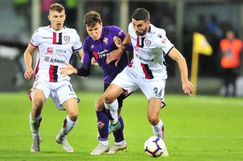 ACF FIORENTINA VS CAGLIARI Barella Chiesa Faragò